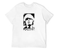 MISTT WOPII Men's Brian Jones T-Shirts White S