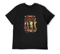 MISTT WOPII Men's Kings X 'Gretchen Goes To Nebraska' (Black) T-Shirts Black 3XL
