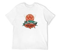 MISTT WOPII Men's Waylon Jennings T-Shirt Live in Concert White S