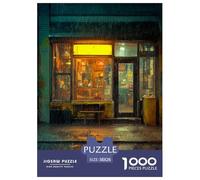 Misty Cafe Puzzle 1000 Pezzi Per Adulti Regalo Per Amore E Amico Cozy Perfetto Per Appassionati Di Puzzle Esperti Per Adulti E Bambini A Partire Da 12 Anni38x26cm/1000pcs