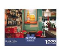 Misty Cafe Puzzle 1000 Pezzi Regalo Per Adulti E Bambini Da 14 Anni E Più Cozy Puzzle Per Gioco Familiare Puzzle Classico Per Adulti E Bambini Dai 14 Anni38x26cm/1000pcs