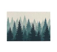 Misty Forest 1000 Pezzi Puzzle Per Adulti Puzzle In Legno Per Adulti Regali Home Decor
