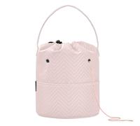 Misty Rose - Borsa organizer per filati all'uncinetto, borsa per lavori a maglia, borsa per riporre i filati per gli amanti dell'uncinetto, accessori e forniture per lavori a maglia