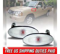 MISURA 1998-2004 NISSAN NAVARA D22 FRONTIER MARKER LATERALE SEGNALE LAMPADA...