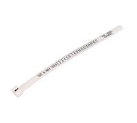 Misura a nastro per dito anulare, alta precisione, riutilizzabile, 1-17 anelli degli Stati Uniti. Dimensioni dei gioielli, Strumenti di dimensionamento