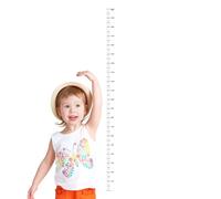 Misura bambini per bambini - 200 x 5,2 cm - Designer grafico per adulti | Grafica della crescita | Misurazione 'altezza della colla rimovibile | Misurazione 'altezza per la crescita
