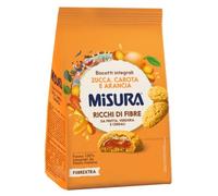 Misura Biscotti Integrali con Zucca, Carota e Arancia per fibrextra 260g