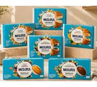 Misura Box per privolat Senza Latte e Uova - 6 Confezioni Assortite: 2 Cornetti Vuoti, 1 Cornetto Albicocca, 1 Cornetto Cioccolato, 1 Tortina Ciliegia, 1 Tortina Cioccolato - Colazione e Merenda