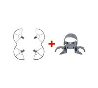 Misura compatibile for DJI Mini 5 Pro Drone parti 1/2 pezzi Drone lama ala ventola protezione paraurti copertura anti-collisione elica lama guardia(Set A)
