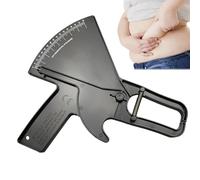 Misura del grasso corporeo, misura del grasso della pelle | Calibro per pellicole per da 0-88 mm,Strumento di misurazione accurato portatile portatile professionale per nastro per person