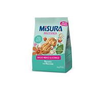 Misura Dolcesenza Biscotti con Nocciole - a Basso Indice Glicemico, Senza Zuccheri Aggiunti, Confezione da 200 gr