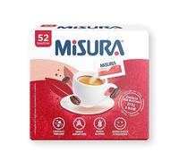 Misura Dolcificante in Bustine, Dolcificante Senza Glutine, Senza Aspartame, Basso Contenuto Calorico, Pratica Confezione per casa e ufficio, 52 Bustine