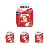 Misura Dolcificante in Compresse, Zero Calorie, Senza Aspartame, 1 Compressa Equivale ad un Cucchiaino di Zucchero, Confezione Apri e Chiudi Portatile, 350 Compresse (Confezione da 4)