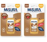 Misura® Dolcificante Liquido Zero Calorie, Sostitutivo dello Zucchero di Canna, Con Aroma Caramellato, Perfetto Caffe’ e Cocktails, Senza Glutine, Vegano, Senza Aspartame, Conf. Apri e Chiudi, 55ml
