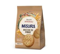 Misura Biscotti Integrali Fibrextra | 100% Farina Integrale | Ricchi in Fibre | Confezione da 330 grammi