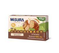 Misura Fibrextra Cornetti Integrali Classici - Farina di Frumento Integrale, Confezione da 246 gr
