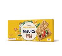Misura Multicereali Crackers ai Cereali - con Farro, Grano Saraceno e Quinoa, Confezione da 350 gr