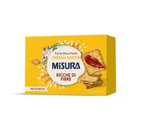 Misura Multicereali Fette Biscottate Cereali Antichi | Con Farro di Cocco, Grano Duri Cappelli, Grano Saraceno e Quinoa, Farina da Filiera Italiana, Confezione da 320 g