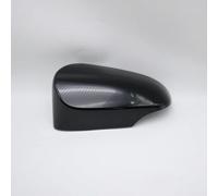 Misura per 2012 2013 2014 2015 2016 2017 2018 2019 Coperchio specchietto retrovisore esterno Wing Door Side Mirror Shell Cap Housing,lato sinistro nero