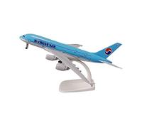 Misura Per Airbus 380 Aereo Delle Vie Aeree Modello Pressofuso In Lega Da Collezione 20 Cm Con Ruote Di Atterraggio