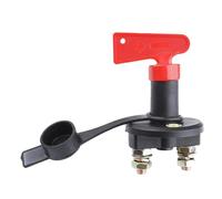 Misura per Auto Misura per barca 300A 12V Chiave rossa tagliata Uccidi interruttore batteria Veicolo modificato Isolatore Sezionatore Motore Interruttore Accensione Starter(M8 Car Switch 1)