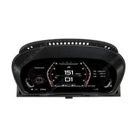 Misura per BMW X5 E70 X6 E71 2006-2013 Blue-ray LCD per auto cruscotto quadro strumenti pannello virtuale Cock Pit Autoradio Mascherina Telaio Adattatore