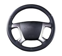 Misura per Chevrolet Captiva 2007-2014, copertura del volante dell'auto, antiscivolo e resistente all'usura, copertura del volante in pelle