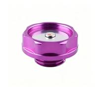 Misura Per Civic Per La Città Per Accord CR-V XR-V Per Vezel Stile Auto Motore Tappo Olio Radiatore Alluminio Riempimento Carburante Coperchio Serbatoio(Purple)