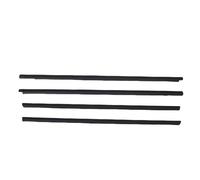 Misura Per X-Trail T30 2001-2007 4 Pezzi Finestra di Automobile Guarnizioni Striscia di Meteo 82821 8H300 Guarnizioni Per Porte Esterne Finestra cintura Paraspigoli Portiera Auto