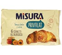 Misura - Privolat, 6 Cornetti all'Albiciocca - 290 g