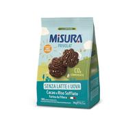 Misura Privolat Biscotti al Cacao e Riso Soffiato - Senza Latte e Uova, Confezione da 290 gr