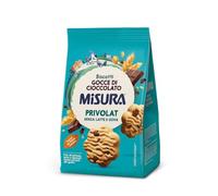 Misura Privolat Biscotti Gocce di Cioccolato, Senza Latte e Uova (Confezione da 6)