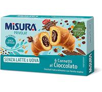 Misura Privolat Cornetti al Cioccolato Senza Latte e Uova con Lievito Madre 298g