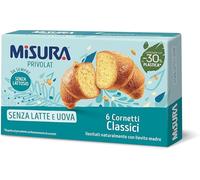 Misura Privolat Cornetti Classici Vuoti Senza Latte e Uova con Lievito Madre 246g [1PACK]