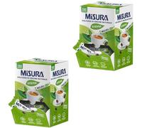 Misura Stevia in Bustine Zero Calorie, Vegano, Senza Glutine, Senza Aspartame, Pratica Confezione per Bar, Ristoranti e Uffici, 130 Bustine Stevia (2 Confezioni - 260 bustine totali)