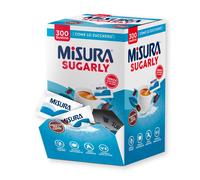 Misura Sugarly 300 Bustine Dolcificante Senza Retrogusto Zero Calorie Cristalli