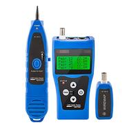 Misurare la rete LANUGINANTE Tracker di prova di continuità della lunghezza del cavo BNC RJ45 RJ11. Finder della linea del tester del cavo Ethernet Per Ethernet e telefono(NF-308-Blue)