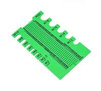 Misuratore a vite multifunzione - Scala ergonomica da 150 mm per ingegneri e progetti Misuratore per la misurazione degli elementi di fissaggio