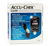 MISURATORE ACCU-CHEK GUIDE ROCHE KIT contr. GLICEMIA + 10 strisce + 25 strisce