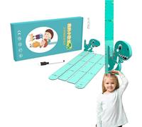 Misuratore Altezza Bambini Da Parete | 180 Cm Cartello Crescita Con Righello | Adesivo Magnetico Rimovibile Per Cameretta Casa Asilo Scuola Camera Ragazze