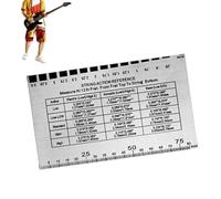 Misuratore Altezza Corde - Kit Setup Strumenti | Strumento Regolazione Action Multifunzione per Chitarra Elettrica Casa Viaggio Outdoor