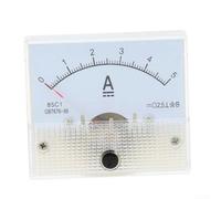 Misuratore analogico da pannello 85C1 DC 0-30V 0-5A Amp voltmetro, precisione classe 2,5, per apparecchiature di prova industriali (0-5A)