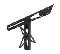 MISURATORE ANGOLARE RIGHELLO PER INCISIONE MOBILE ABS MISURATORE SCORREVOLE LAVORAZIONE DEL LEGNO NERO