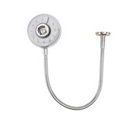 Misuratore Angoli per Chiave Dinamometrica 360° Argento | Strumento Magnetico Scala Chiara e Guscio Trasparente, per Meccanici e Manutenzione Quotidiana
