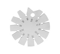 Misuratore 'angolo Smussato, Funzionamento Facile Scatola di Plastica con Calibro Circolare per Lama di Coltello 70 Mm per la Misurazione dei Bordi