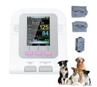 Misuratore automatico della pressione sanguigna per uso veterinario/animale, con display da 2,8" e 3 bracciali, sfigmomanometro elettronico, memoria di oltre 100 set, cane/gatto/animali domestici