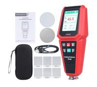 Misuratore automatico dello spessore del rivestimento HT616 con display TFT da 2,0 pollici, campo di misurazione 0-1500µm per verniciatura auto, rilevamento del substrato metallico, memoria per 256