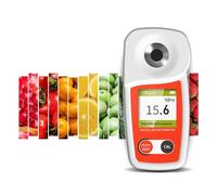 Misuratore Brix digitale 0-35%/0-55%, ±0,2% rifrattometro ad alta precisione, test del contenuto di zucchero per frutta, succhi, verdure, caffè (0-55 range(BM-05S))
