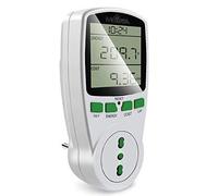 MISURATORE CONSUMO ELETTRICO ELETTRODOMESTICI DISPOSITIVI ELETTRICI SPINA ITALIANA 16A COSTI ENERGETICI EURO