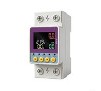 Misuratore Consumo Energetico Compatibile per alexa Google Misuratore | Display LED grande, dati voltaggio per corrente potenza in per tempo , gestione energetica precisa